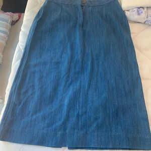 Denim skirt, brand new